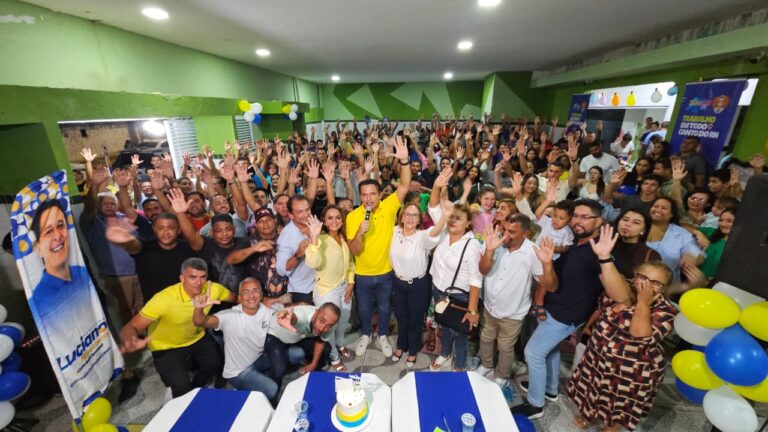 Encontro político entre Zenaide Maia e Luciano Nascimento reúne grande público em Natal